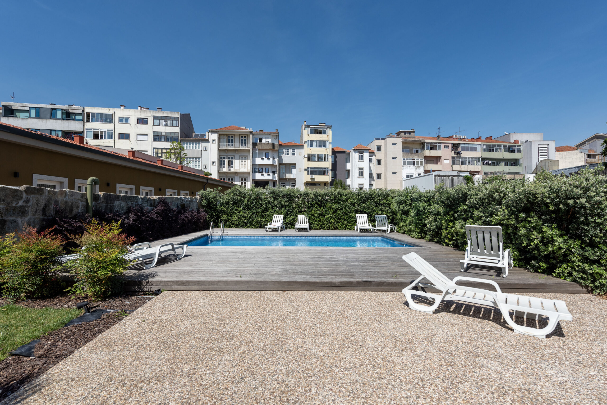 Chic Porto Hideaway Pool and Garden