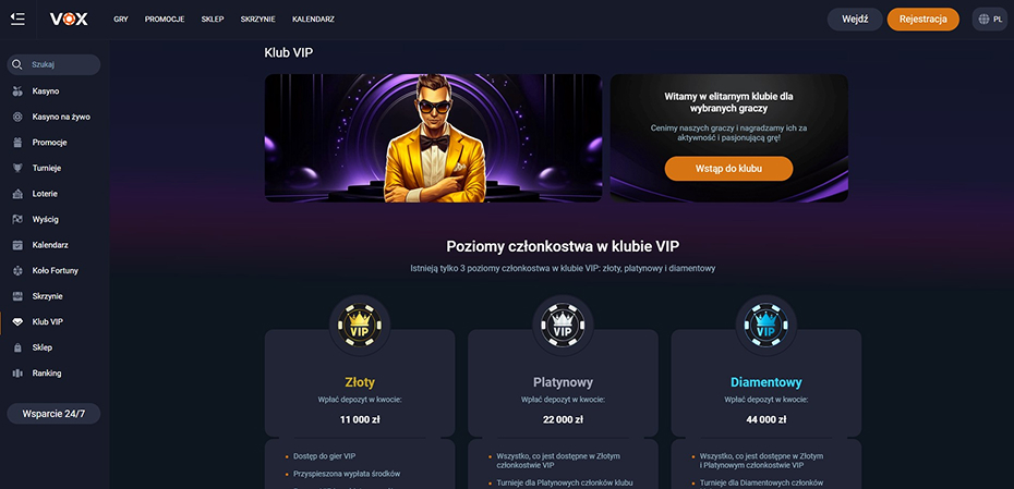VOX Casino — przewodnik po ofercie, grach i bezpieczeństwie 0